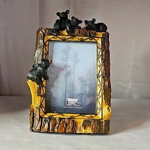 Rustic Bear picture frame, New in Box.